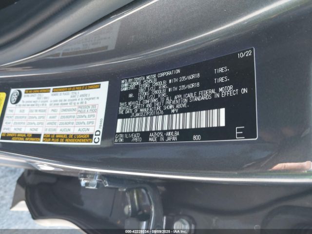 JTJAKCEZ7P2011676 Lexus a25a-fxs, 5nm+4nm