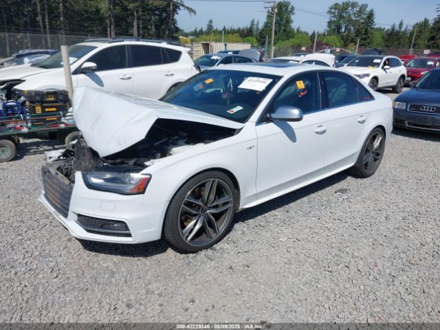 2016 AUDI S4 WAUBGAFL2GA010543 Photo 1