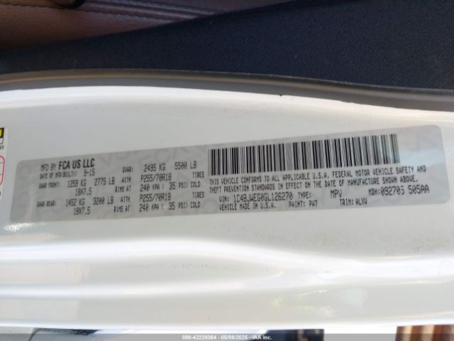 2016 JEEP WRANGLER UNLIMITED 1C4BJWEG0GL126270 Photo 8