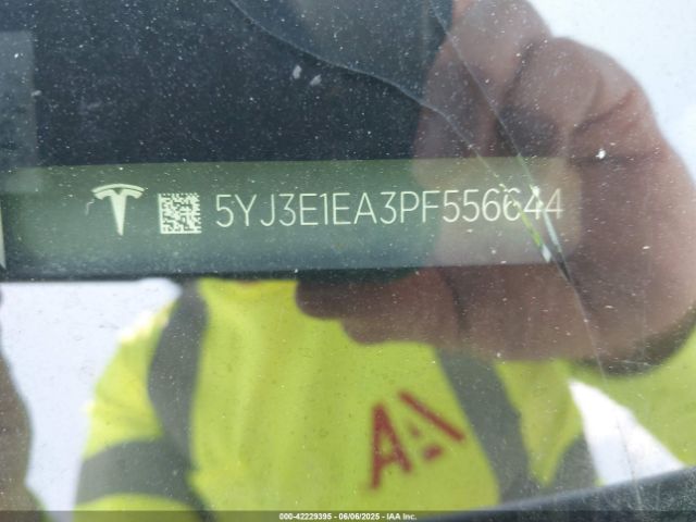 5YJ3E1EA3PF556644 Tesla Model 3 Rear-wheel Drive