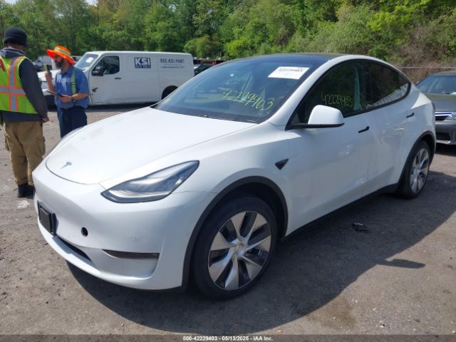 2021 TESLA MODEL Y 5YJYGAEE0MF149430 Photo 1
