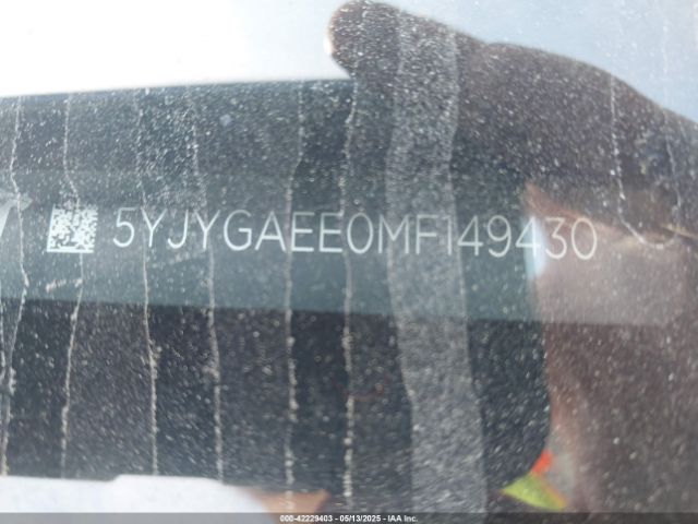 2021 TESLA MODEL Y 5YJYGAEE0MF149430 Photo 8