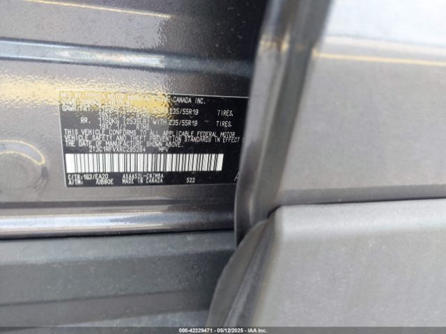2T3C1RFVXRC295264 Toyota Rav4 Xle Premium
