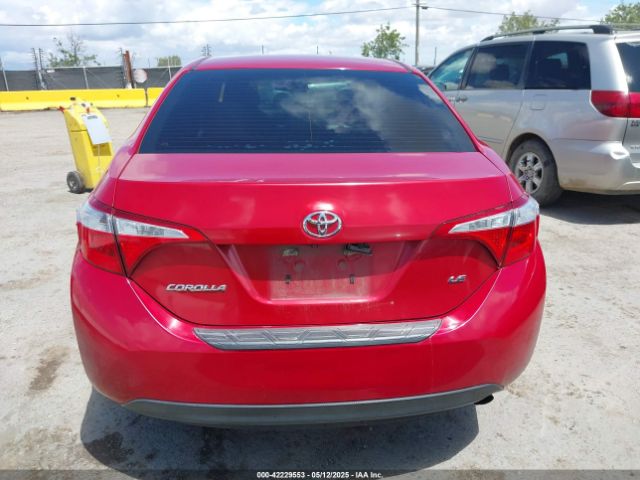 5YFBURHE0GP396254 Toyota COROLLA LE