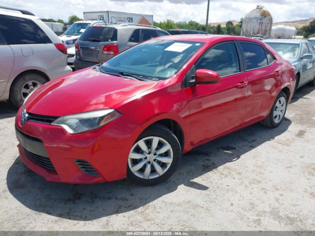 5YFBURHE0GP396254 Toyota COROLLA LE