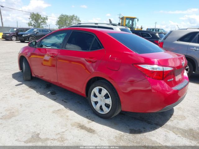 5YFBURHE0GP396254 Toyota COROLLA LE