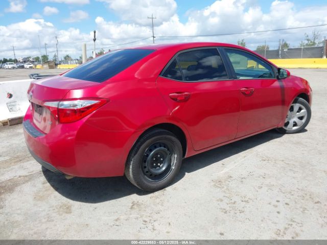 5YFBURHE0GP396254 Toyota COROLLA LE