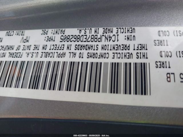 1C4NJPBB7ED862805 Jeep Patriot Sport