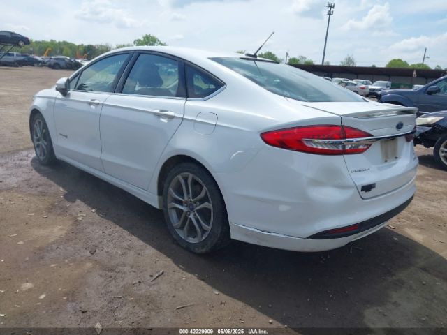 3FA6P0LU0HR217389 Ford Fusion Hybrid Se
