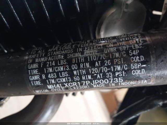 2023 KAWASAKI KLX230 MH4LXCR17PJP00735 Photo 9