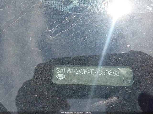 Land Rover RANGE ROVER SPORT 2014 SALWR2WFXEA350883 Image 9
