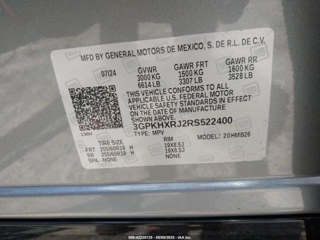 2024 HONDA PROLOGUE 3GPKHXRJ2RS522400 Photo 8