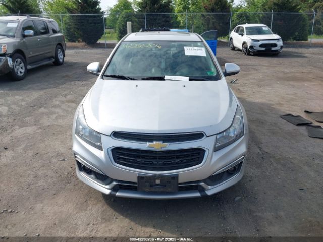 1G1PE5SB6F7172540 Chevrolet Cruze 2lt Auto