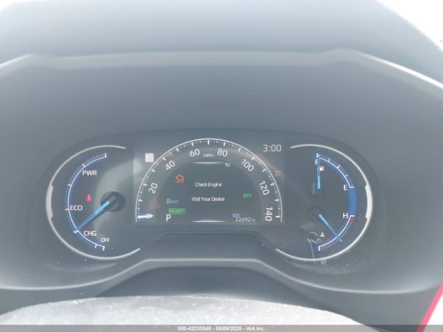 4T3RWRFV1RU139396 Toyota Rav4 Hybrid Xle