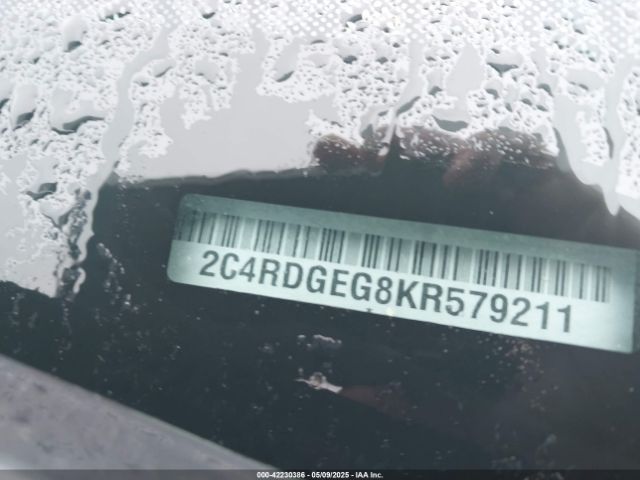 2C4RDGEG8KR579211 Dodge Grand Caravan Gt