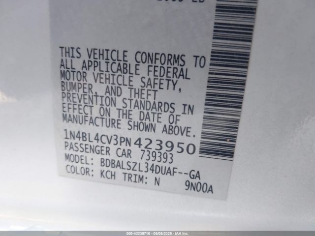 2023 NISSAN ALTIMA 1N4BL4CV3PN423950 Photo 8