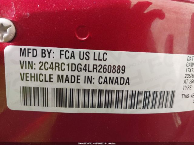 2020 CHRYSLER VOYAGER 2C4RC1DG4LR260889 Photo 8