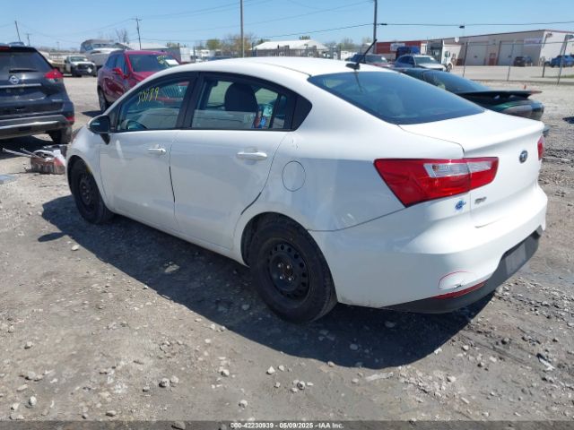 KNADM4A31H6015537 KIA RIO LX