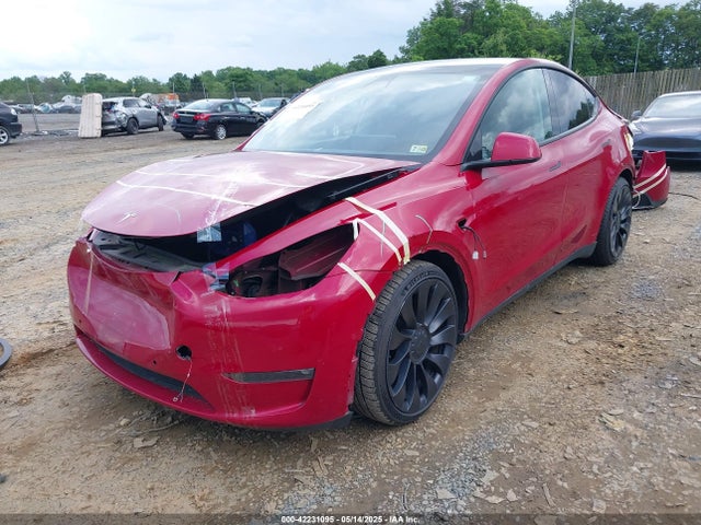 2022 TESLA MODEL Y 7SAYGDEF2NF374866 Photo 1