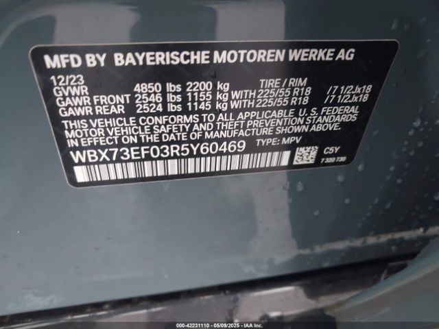 WBX73EF03R5Y60469 BMW X1 Xdrive28i