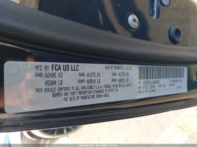 2018 DODGE CHALLENGER 2C3CDZFJ4JH269383 Photo 8