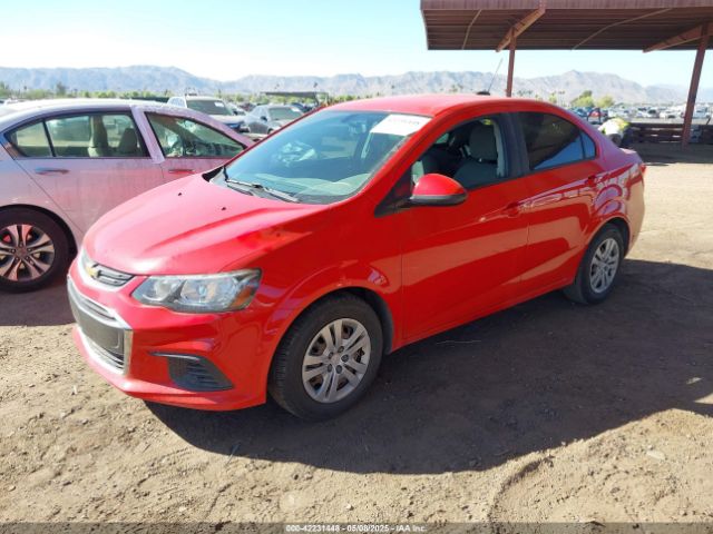 1G1JB5SH8H4161160 Chevrolet Sonic Ls Auto