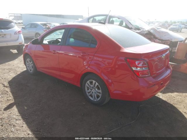 1G1JB5SH8H4161160 Chevrolet Sonic Ls Auto