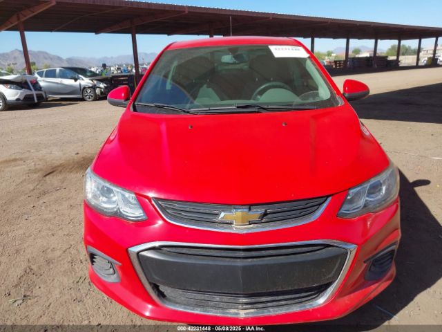 1G1JB5SH8H4161160 Chevrolet Sonic Ls Auto
