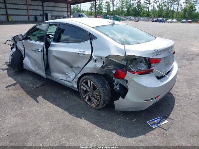 KMHDH4AE3FU357147 Hyundai Elantra Limited