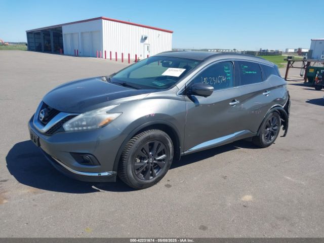 5N1AZ2MH3JN114256 Nissan MURANO SV