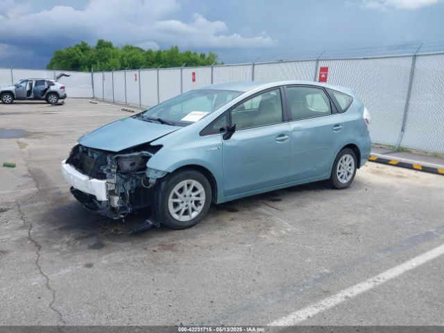 JTDZN3EU7EJ005445 Toyota Prius V Three