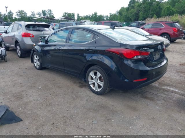 5NPDH4AE9GH767998 Hyundai Elantra Value Edition