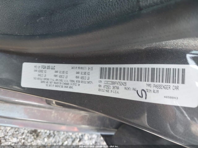Chrysler 200 S 2015 1C3CCCBB0FN752429 Image 9
