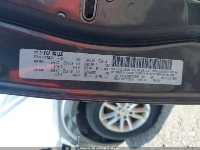 3C4PDCBB8FT739065 Dodge Journey Sxt