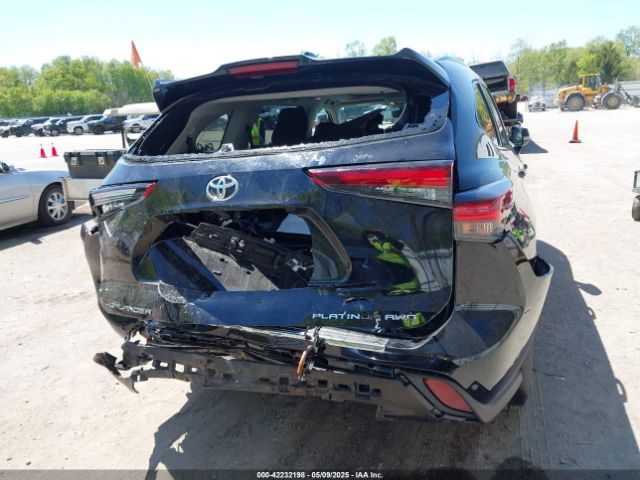 5TDKDRBH6RS539642 Toyota Highlander Platinum