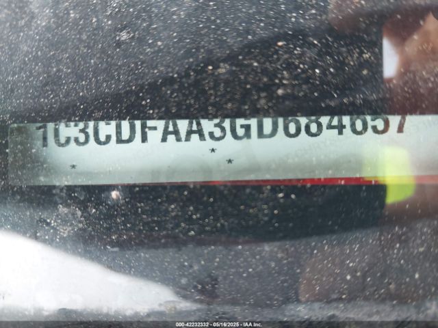 1C3CDFAA3GD684657 Dodge DART SE