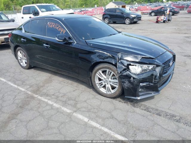 2022 Infiniti Q50 Sensory Awd მანქანა იყიდება აუქციონზე, vin: JN1EV7CR9NM340857, აუქციონის ნომერი: 42232349