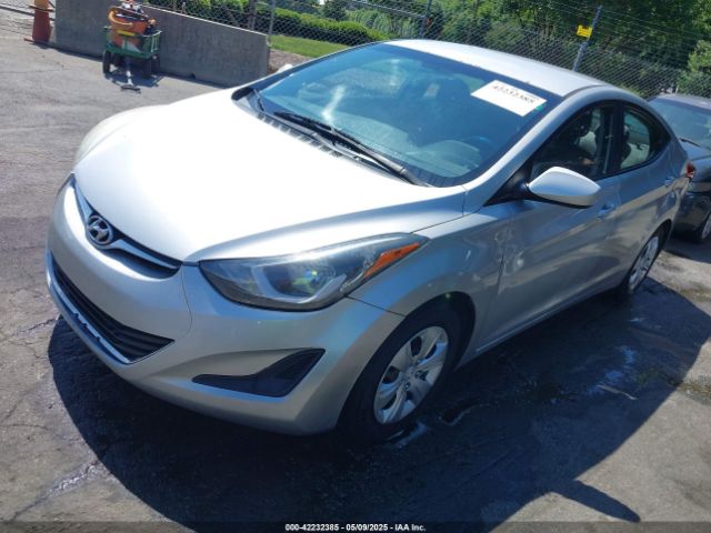 5NPDH4AEXGH696729 Hyundai ELANTRA SE