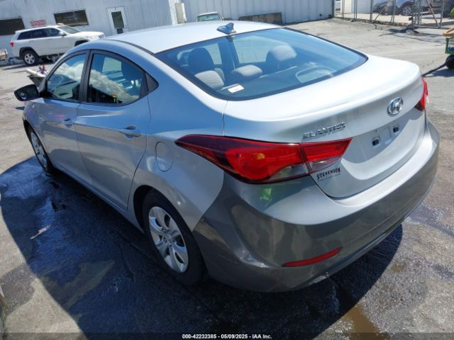 5NPDH4AEXGH696729 Hyundai ELANTRA SE