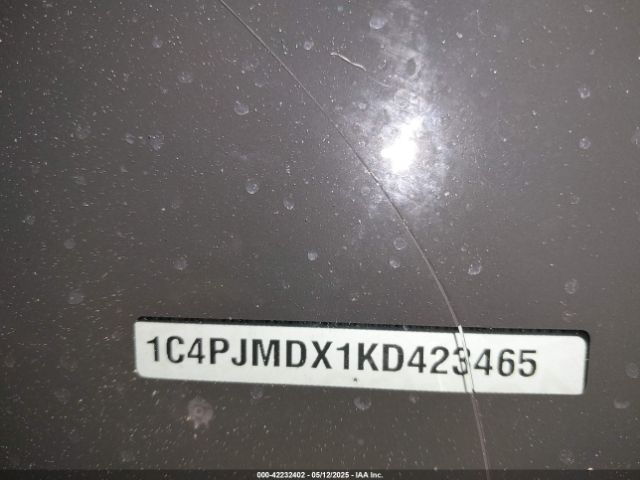 1C4PJMDX1KD423465 Jeep Cherokee Limited 4x4