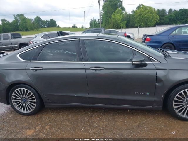 3FA6P0RU3JR154012 Ford Fusion Hybrid Titanium