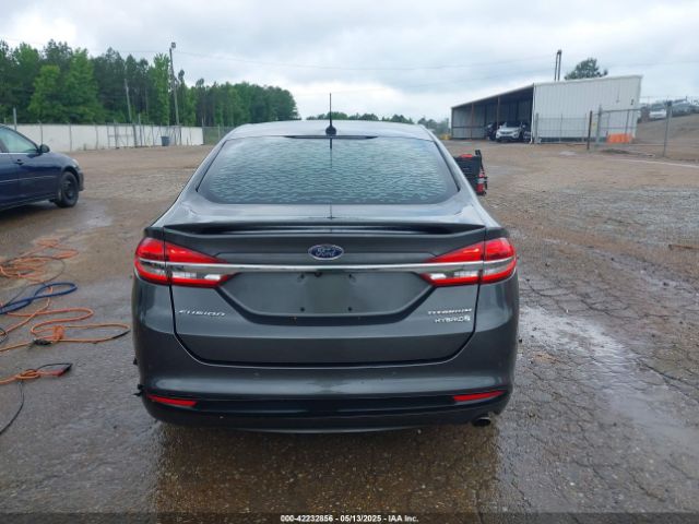 3FA6P0RU3JR154012 Ford Fusion Hybrid Titanium