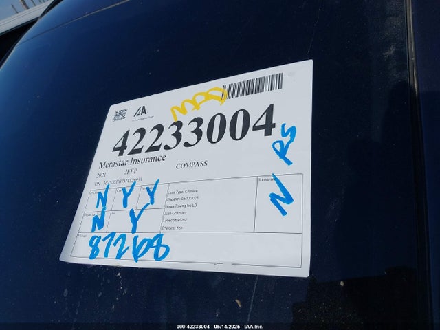 Jeep Compass Latitude Fwd 2021 3C4NJCBB7MT526931 Image 18