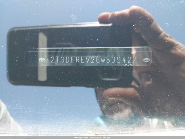 2T3DFREV2GW539427 Toyota Rav4 Limited