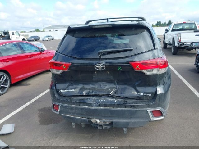 5TDDZRFH5HS451698 Toyota Highlander Limited