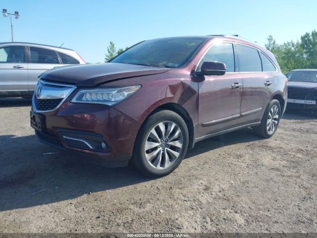 2014 ACURA MDX 5FRYD4H4XEB030099 Photo 1