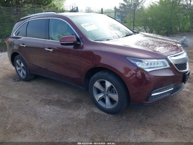 2014 ACURA MDX 5FRYD4H22EB031441