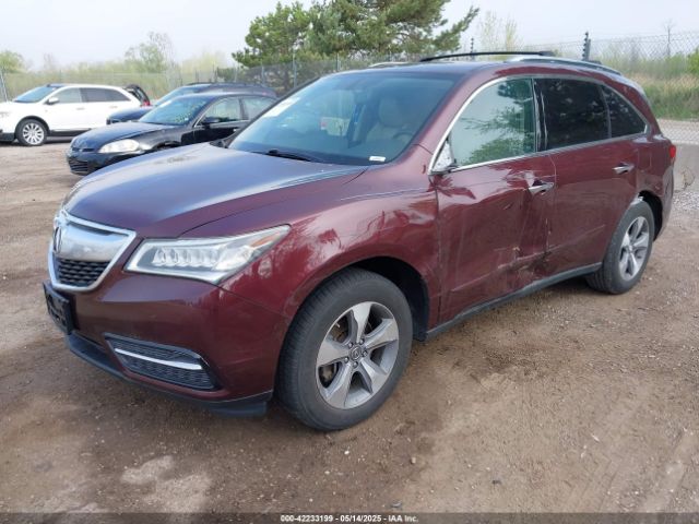 2014 ACURA MDX 5FRYD4H22EB031441 Photo 1