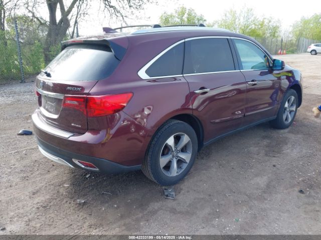 2014 ACURA MDX 5FRYD4H22EB031441 Photo 3