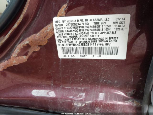 2014 ACURA MDX 5FRYD4H22EB031441 Photo 8